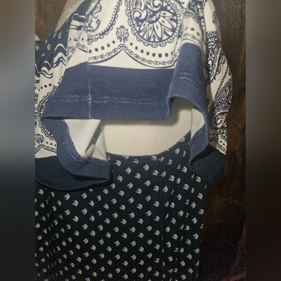 Lands'End Ruffled Maxi Long Dress M P - Picture 3 of 7